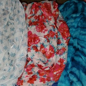 3 piece infinty scarf set
